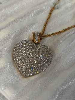 SWAROVSKI HEART NECKLACE