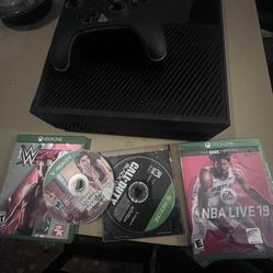 Xbox One 500 Gig W Control And Games