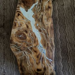 Oak Decor/table Top Handmade 