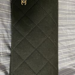 Chanel Made In Italy Quilted Eyeglasses Case