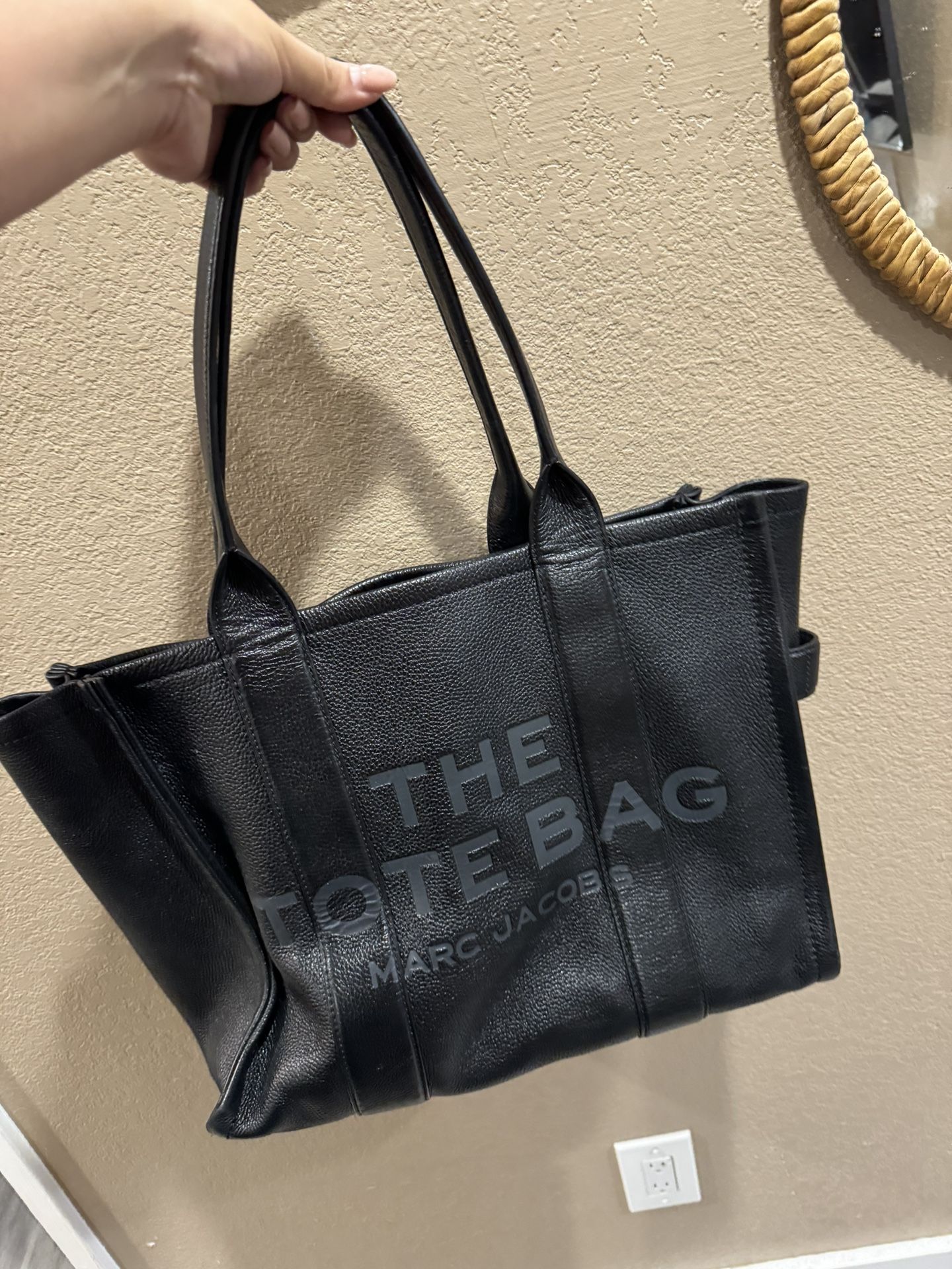 Marc Jacobs Leather Large Tote Bag