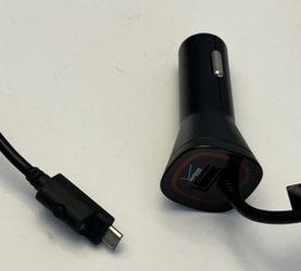 Verizon Vehicle Charger w/ Micro-USB Connection & LED Light MIC34DUALVPC-F.  2 Available