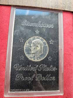 1971-s Eisenhower Silver Dollar