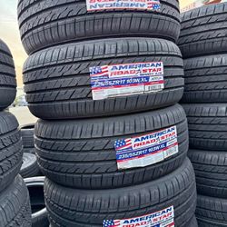 Vendo 235/55/R17 Nuevas American Las 4 Llantas Por $330 🔥✅