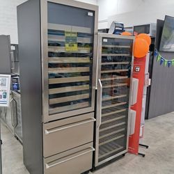Wine Cooler With Beverage