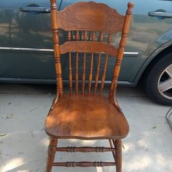 Oak chairs