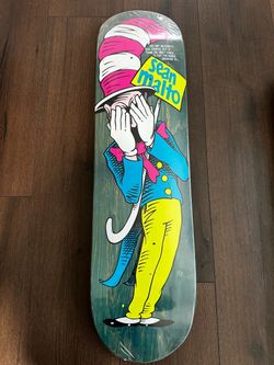 Sean Malto Dr Seuss Girl Skateboard Deck NEW
