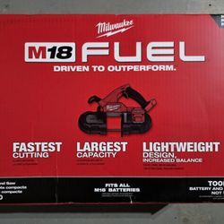 Milwaukee M18 Fuel Compact Band Saw 