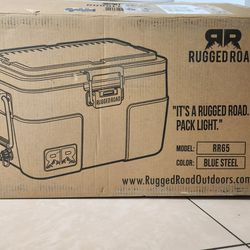 Rugged Road Cooler 65 QT BRAND NEW