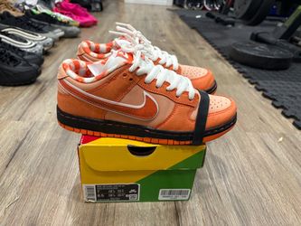 Nike db orange lobster size 7 men or women’s 8.5
