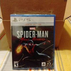 Spider-Man Video Game PS5 New