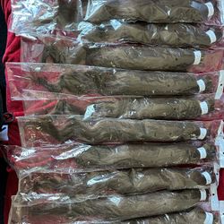 26 inch braiding hair brown