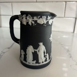 Black Wedgwood Pitcher