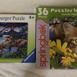 Brand New 35,36 Piece Puzzles 