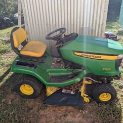 John Deere Riding Mower X300
