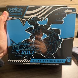 Pokémon Scarlet & Violet Black Bolt Trainer Box