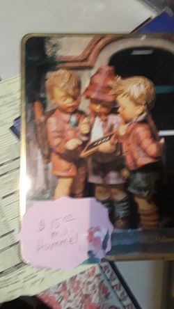 MJ Hummel tin $15 collectible