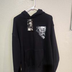 King Of Cali Black Hoodie Size L