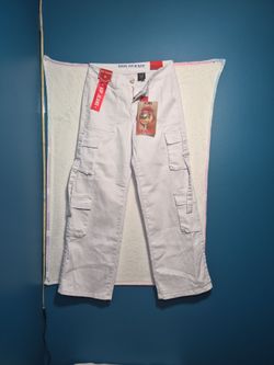 VIP Jeans White Cargo Pants with Tags