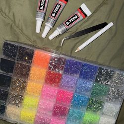 Rhinestones for bedazzling
