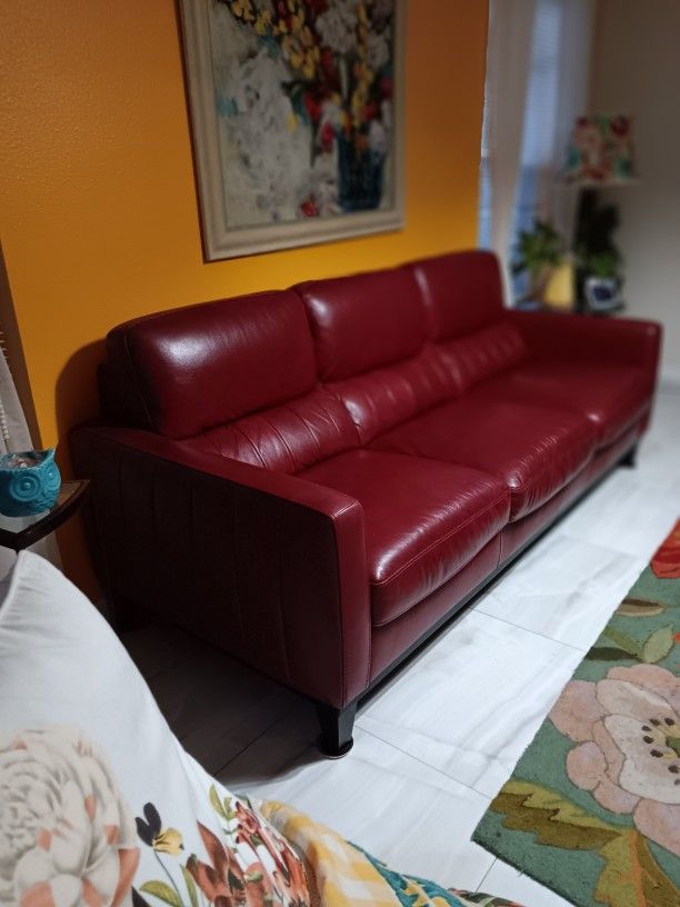 Leather Sofa