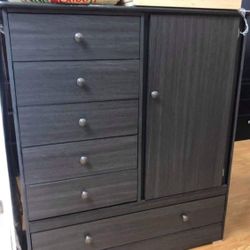 Wardrobe Grey New Compress Wood $329