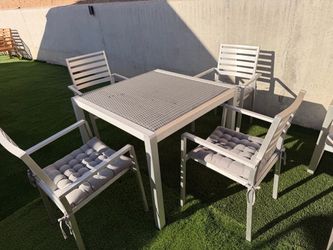 Patio table set