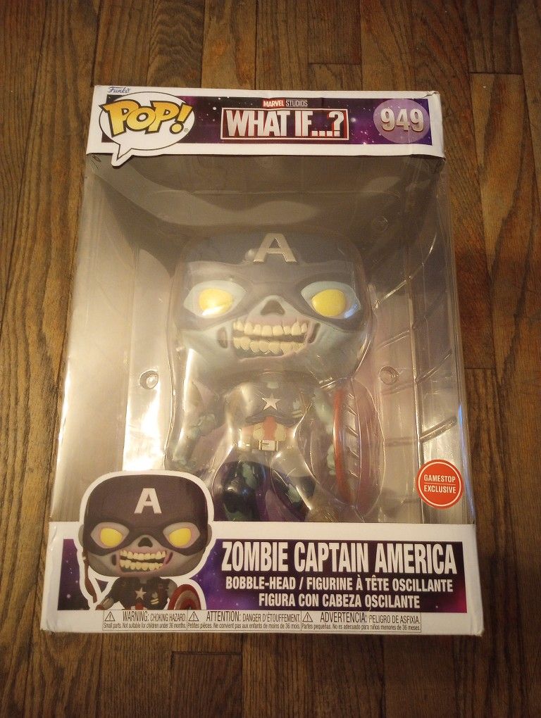 New Funko Big Zombie Captain America
