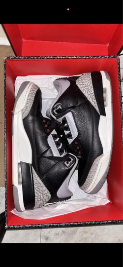 Black cement 3s sz9.5