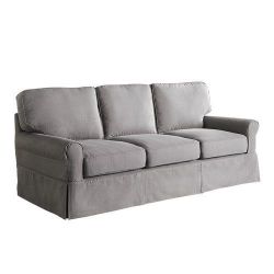 Beautiful Pier 1 Upholstered Sofa – Classic Style, Excellent Condition