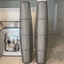 rattan lamps