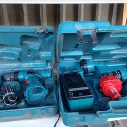 Older Makita Drills+Light 