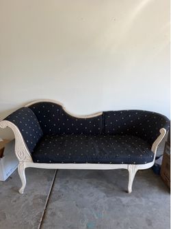 Black love seat
