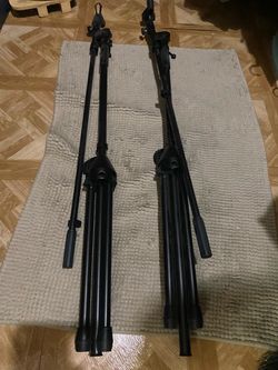 2 Amazon Basics Professional Microphone Boom Stands – Like New