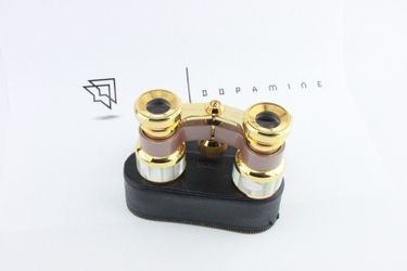 Bushnell 3x Coated Theatre Binoculars Gold with Pearl