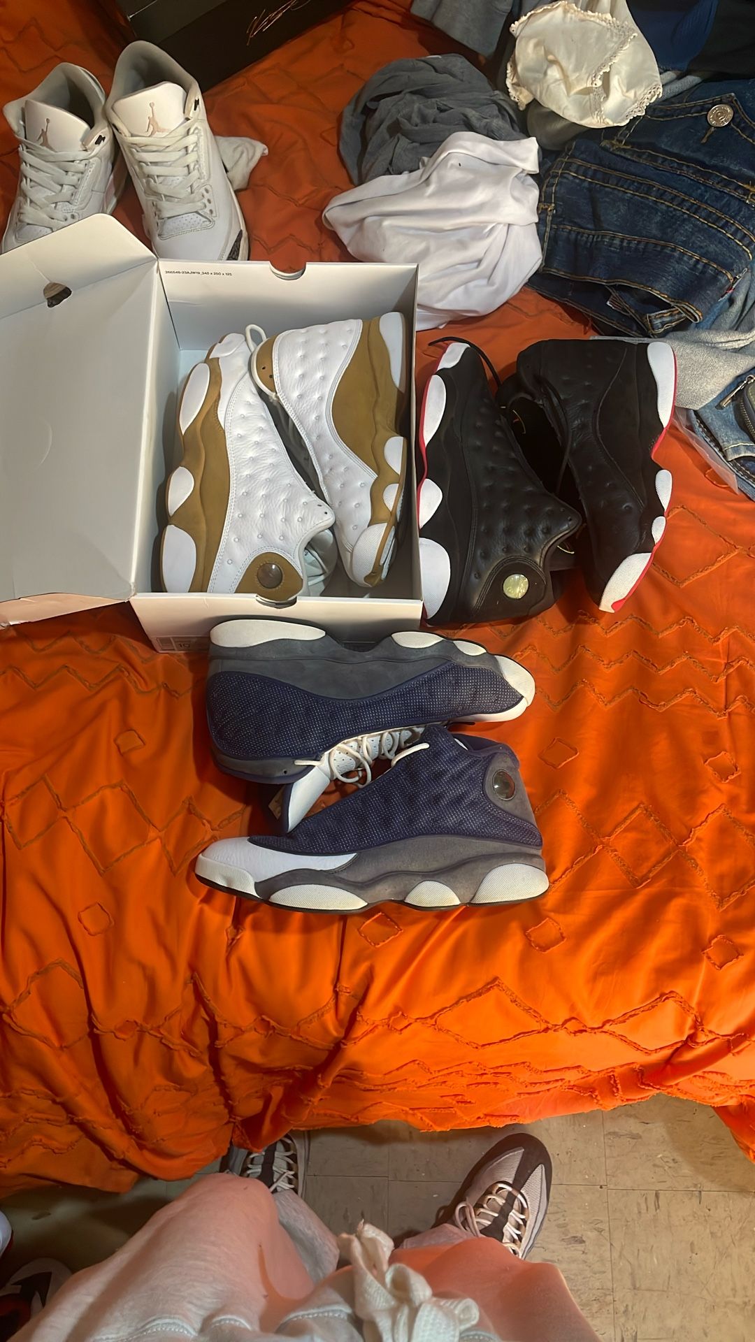 Air Jordan 13 Pack Sz 10.5