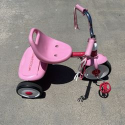 Pink Radio Flyer Tricycle