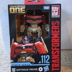 Transformers One Studio Deluxe Optimus Prime