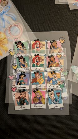 DTF Sheets Princess