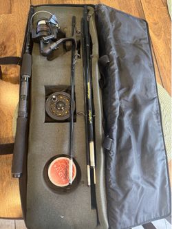 Vintage  Marlboro unlimited Shakespeare Alpha Combination Fishing Kit