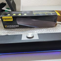 Computer Phone Sound Bar w/Led 15.00