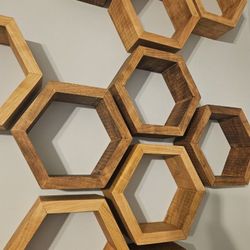 Hexagon Shelves