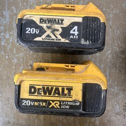 Dewalt Batteries