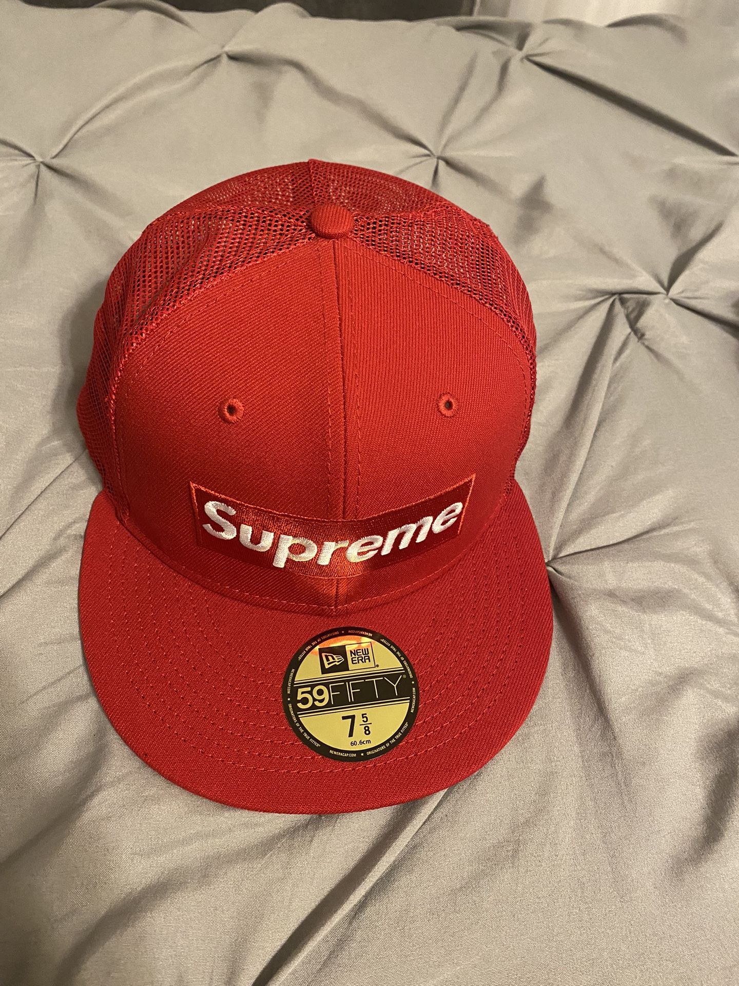 Supreme New Era Hat 7 5/8