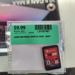 Nintendo Switch 2k25