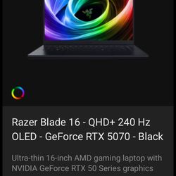 Razer Blade 16 Gaming Laptop