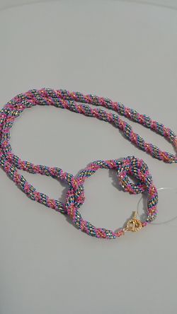 Necklace bracelet and ring