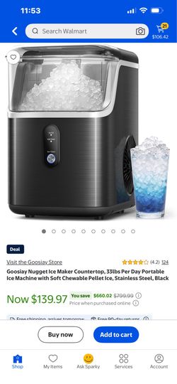 Self cleaning nugget icemaker