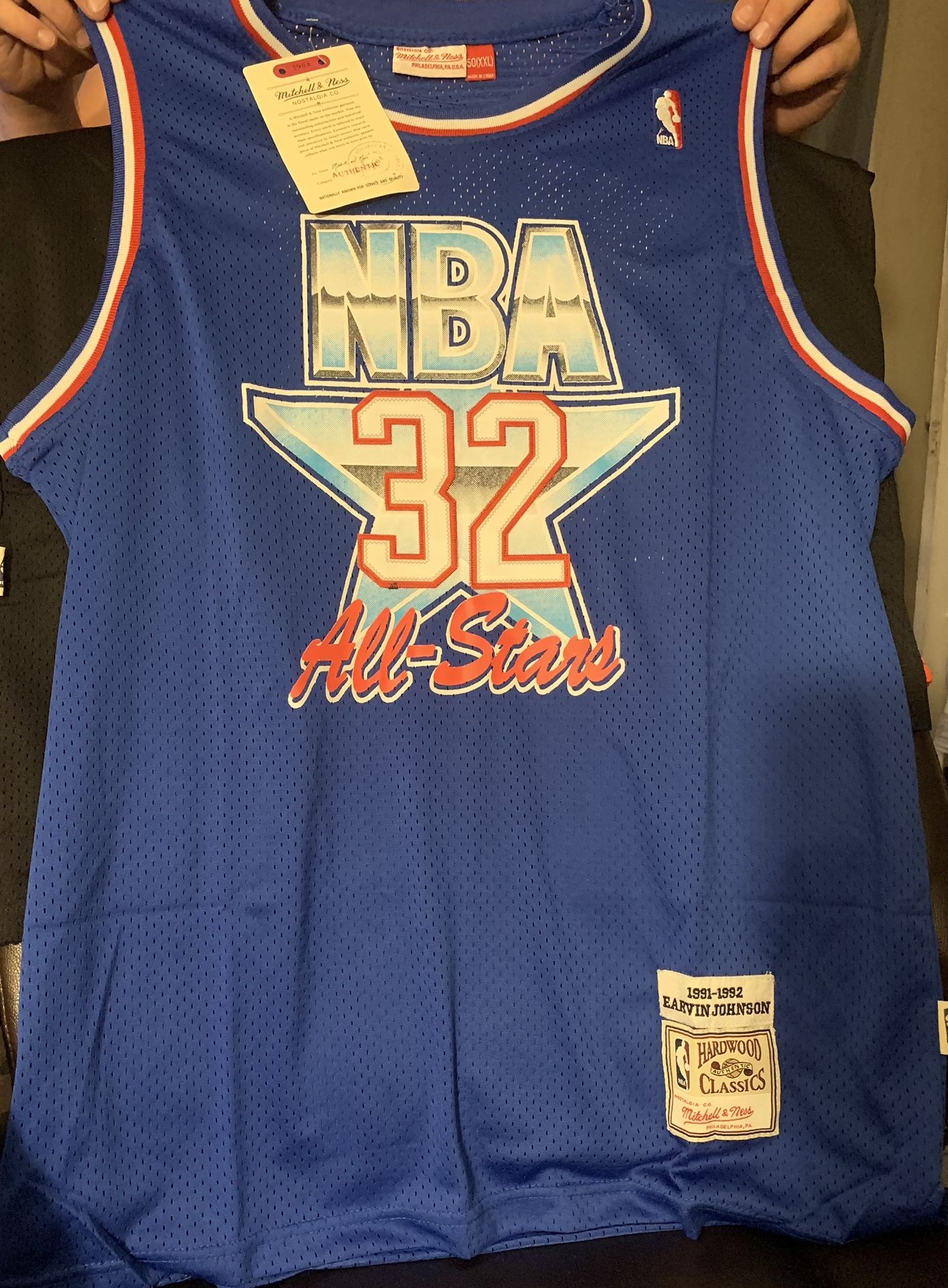 Magic Johnson 1991-92 All-Star Jersey