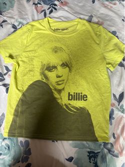 Billie eilish crop top tee